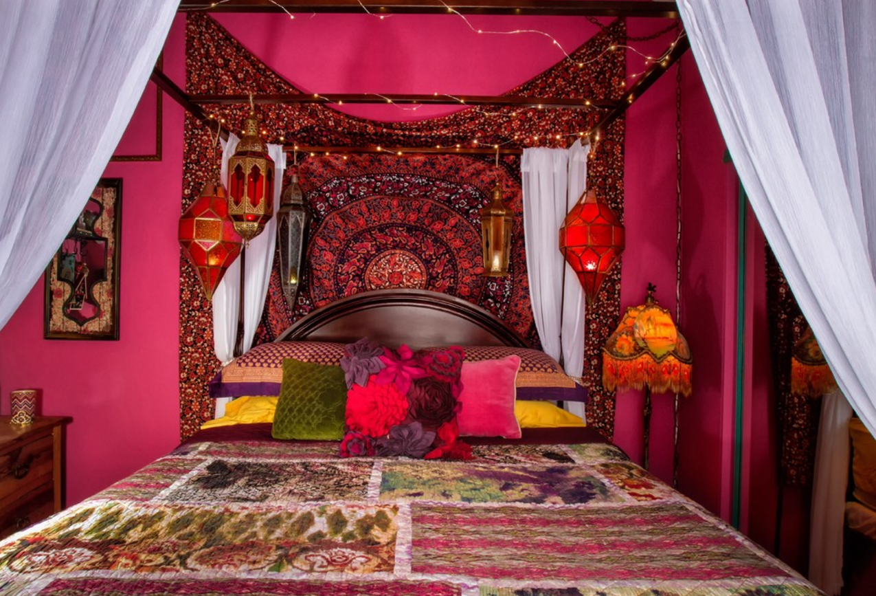 Уютная спальня в восточном стиле: 4 особенности разных стран