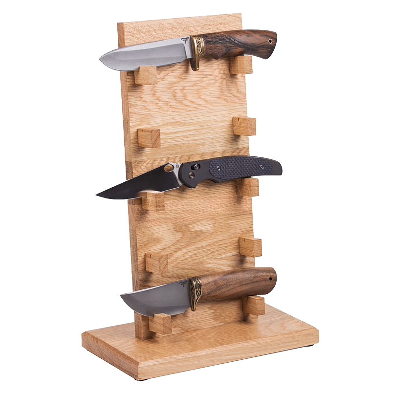 Подставка для ножей своими руками, этапы создания 3 простых моделей