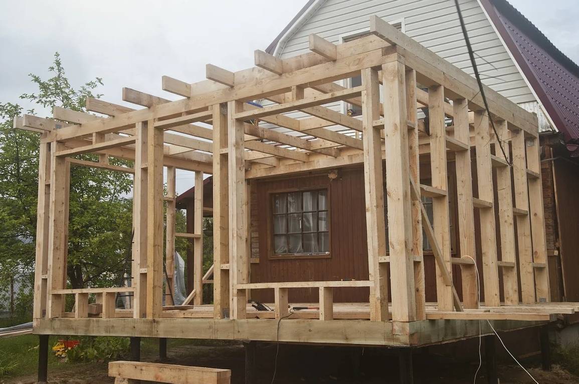 Как сделать кирпичный пристрой к деревянному дому своими руками? особенности конструкции и выбора материала +видео