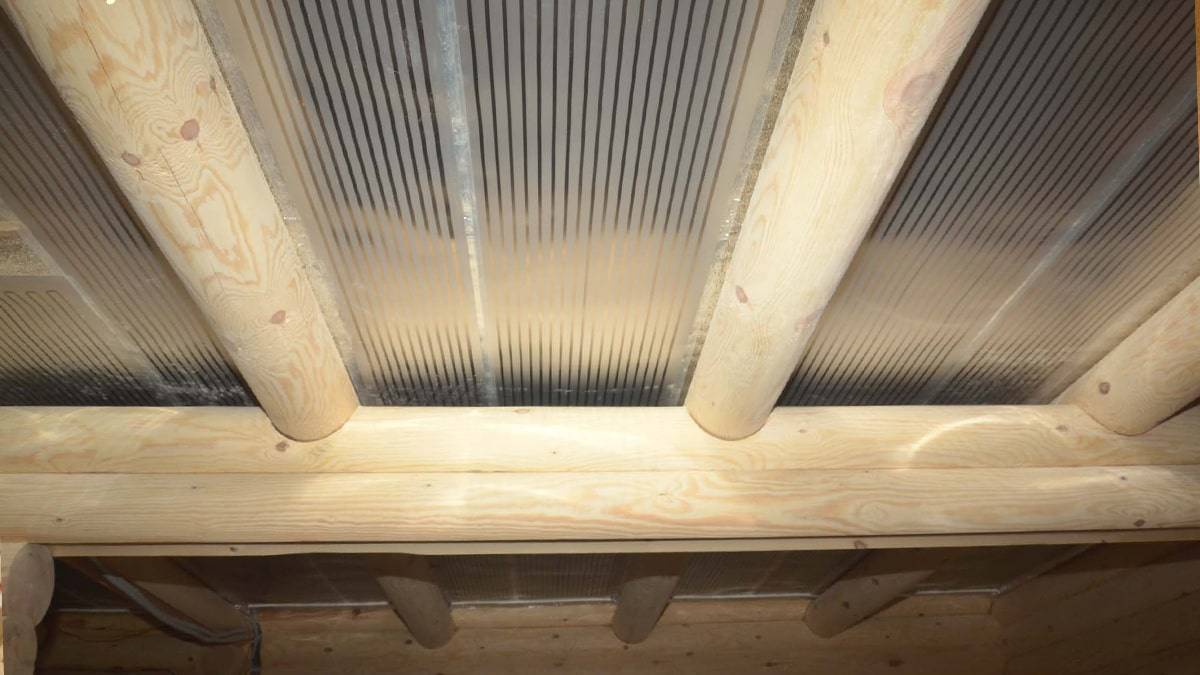 Теплый потолок: инфракрасная пленка для потолочного отопления
