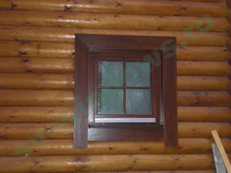 Окна для бани: деревянные или пластиковые?