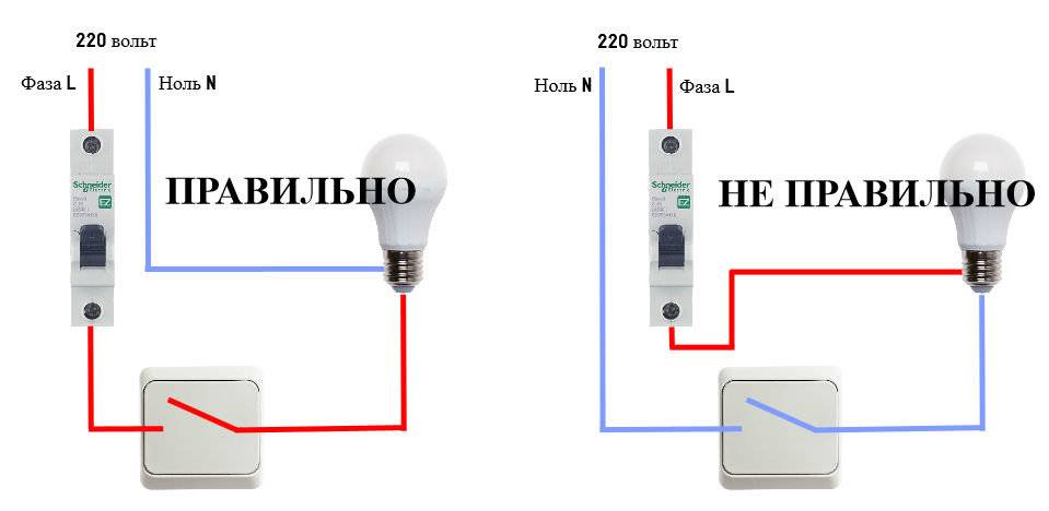 Почему энергосберегающая лампочка горит при выключенном выключателе