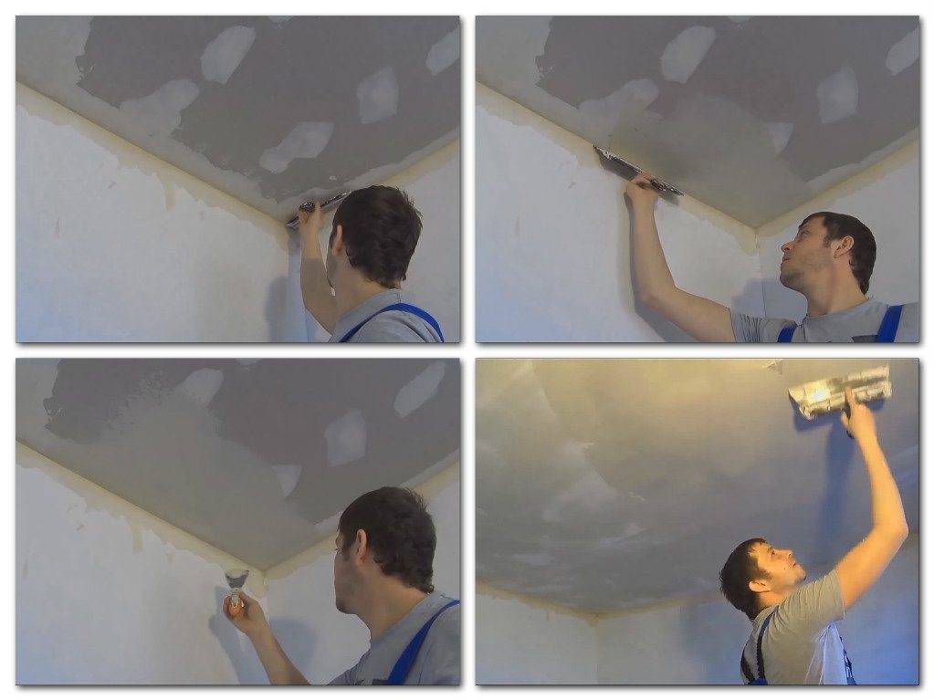 Как красить потолок из гипсокартона: идеи, технологии, выбор краски