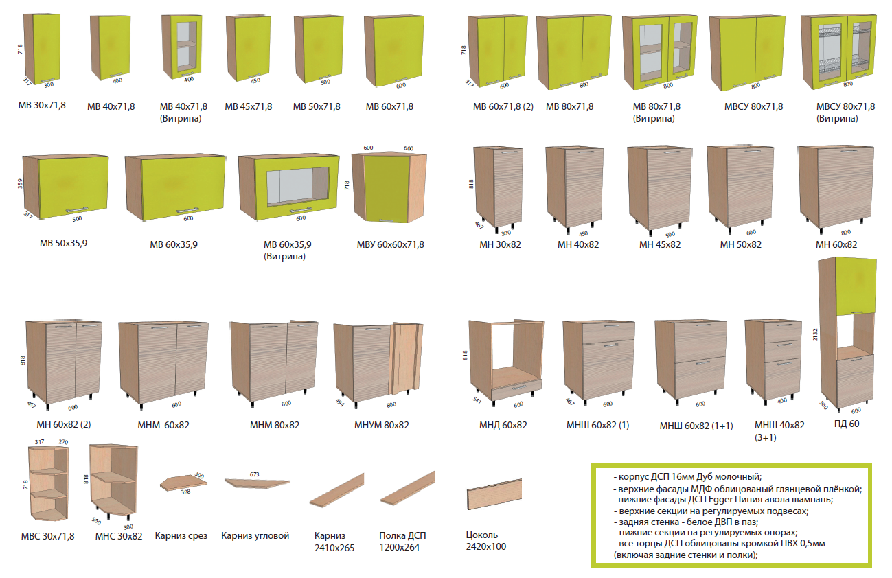 Сборная кухонная мебель эконом класса: топ модульных кухонь и производителей