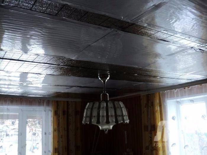 Пленочный инфракрасный обогреватель на потолок