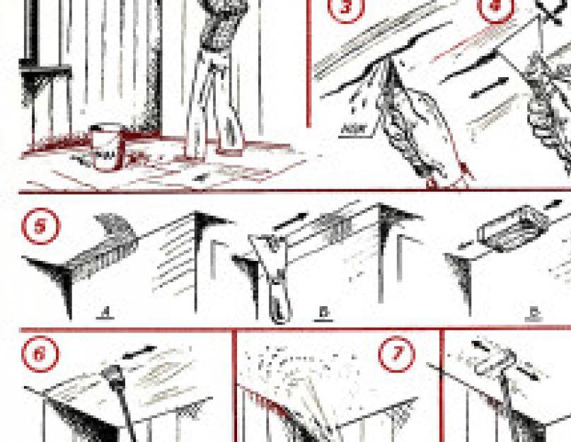Как снять побелку с потолка быстро своими руками: без гряди, видео