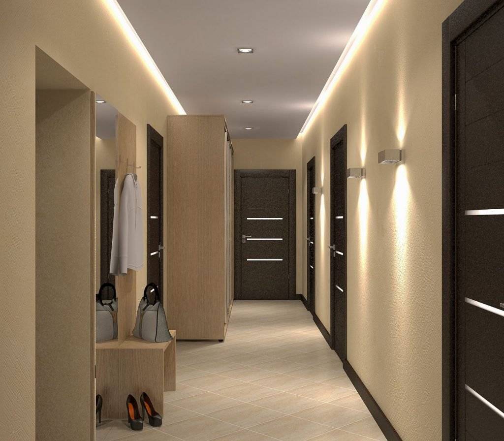 Современный дизайн узкого коридора. актуальные идеи 2020 года | блог мебелион.ру