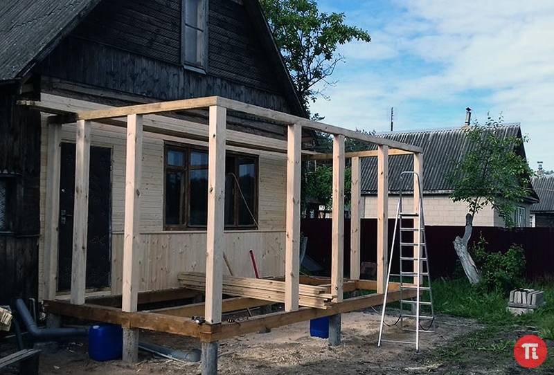 Пристройка к деревянному дому – пошаговое строительство