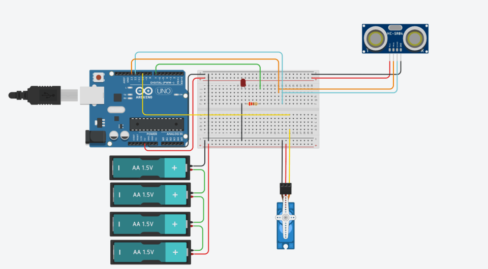 Arduino и датчик ультразвука. определение расстояния до объекта.
