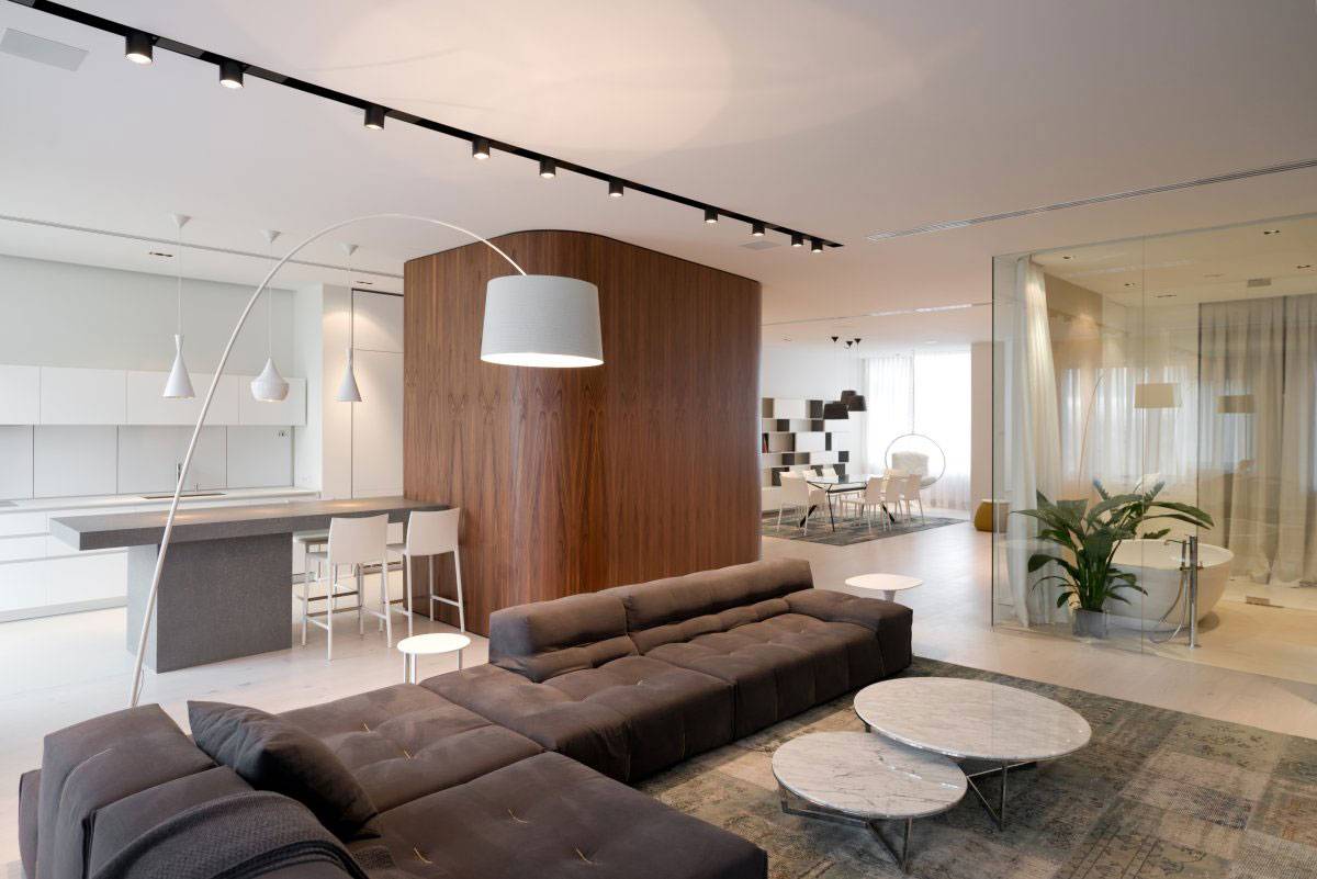 Однокомнатная квартира в стиле минимализма – пространство без границ