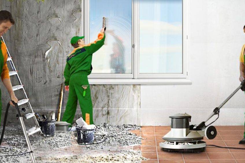 Как убрать строительную пыль после ремонта