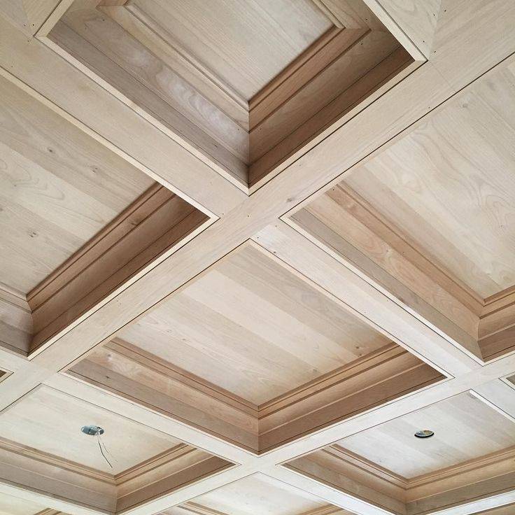 Кессонный потолок: из дерева, из полиуретана, как сделать деревянный кессонированный потолок, потолочные кессоны, устройство, монтаж