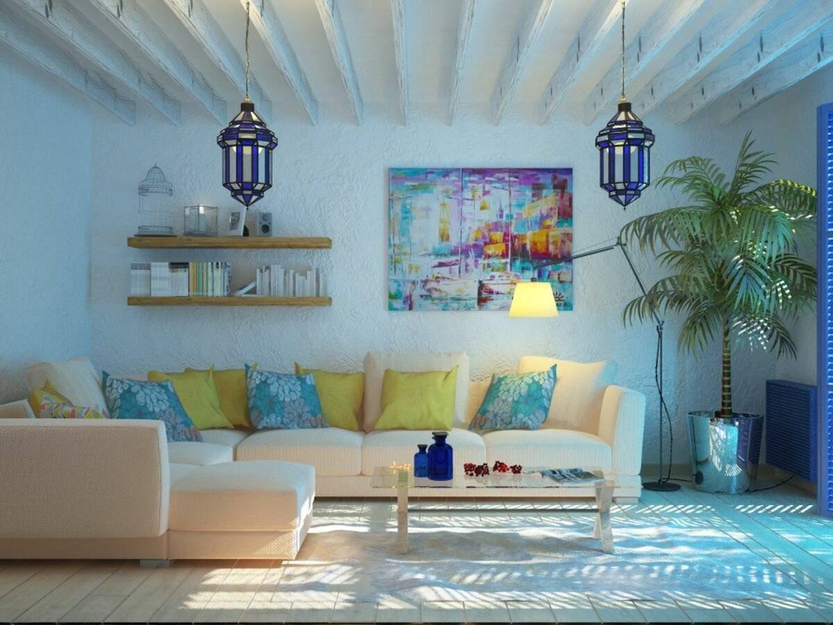Дизайн интерьера дома в средиземноморском стиле