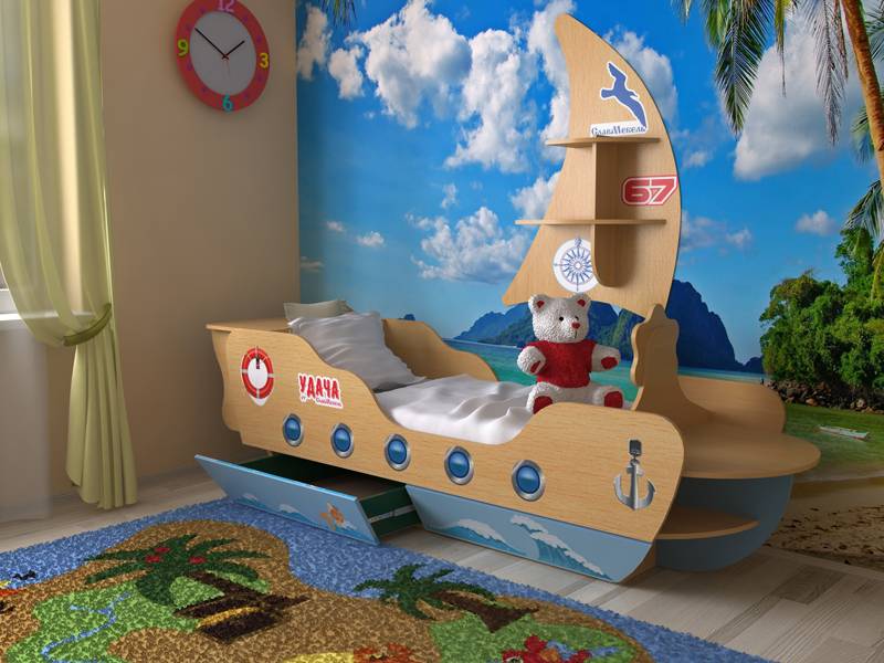 Мебель для детской комнаты, разновидности и их преимущества, материалы
