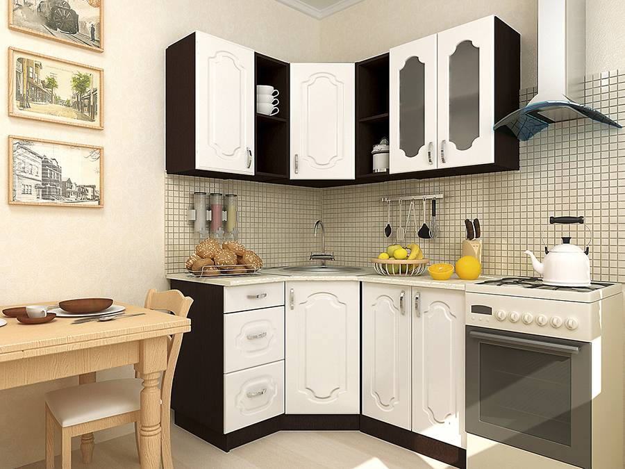 Кухонный гарнитур для маленькой кухни: примеры самых практичных вариантов дизайна