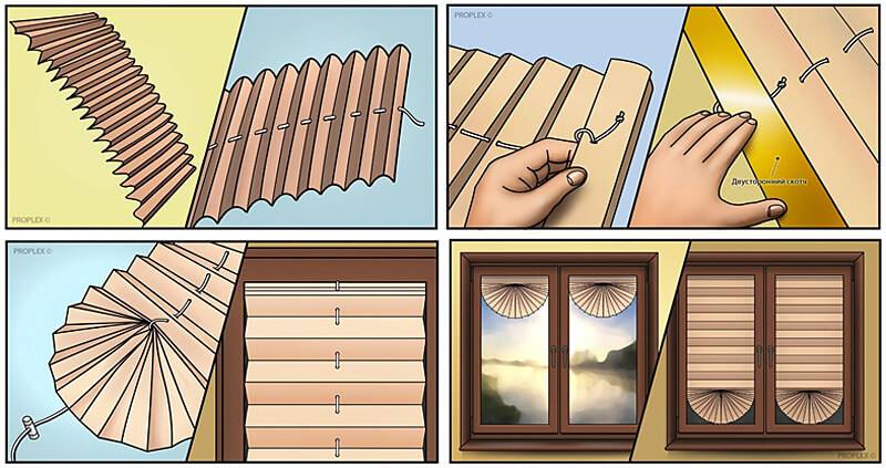 Как сделать жалюзи из обоев для окна самим: можно ли изготовить дома своими руками из бумажных и старых материалов, а также фото, описание пошагово