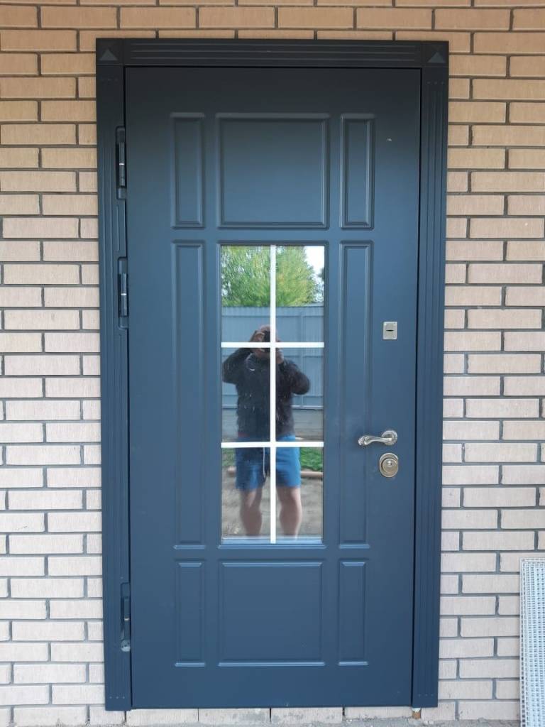 Входные двери ПВХ (металлопластиковые) в частный дом