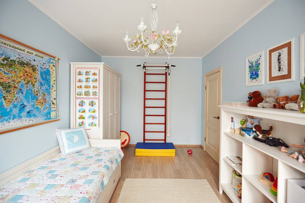 Зонирование комнаты для родителей и ребенка (65 фото) - детская и спальня, гостиная и детская в одной комнате