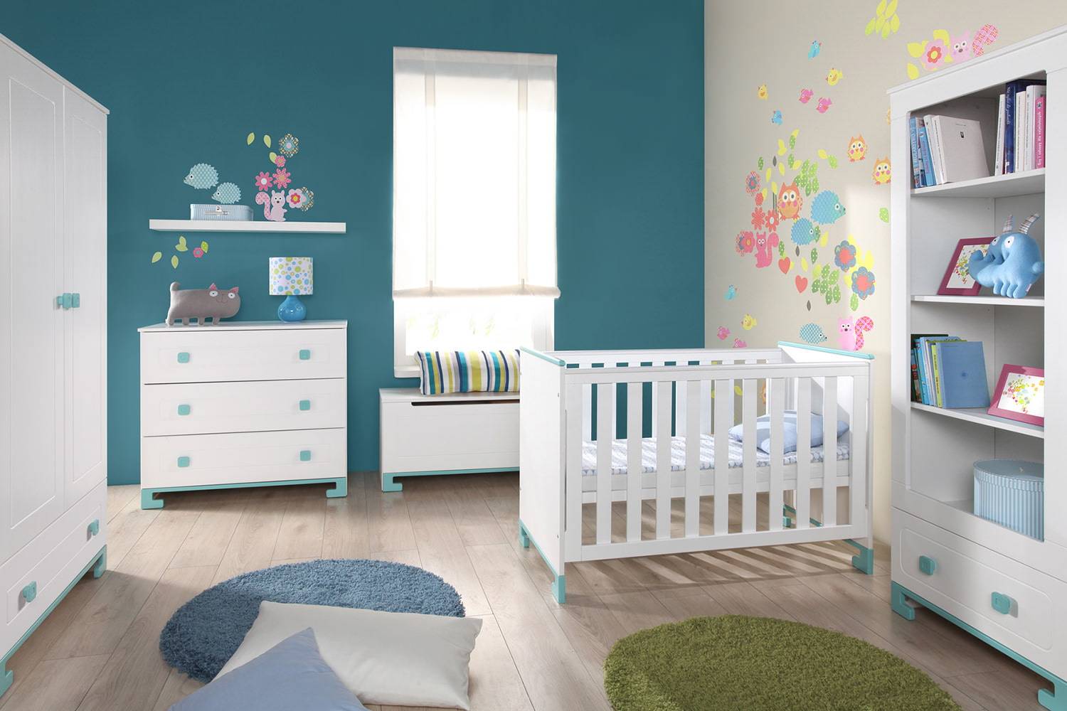 Цвет стен в детской комнате: как определить подходящую палитру