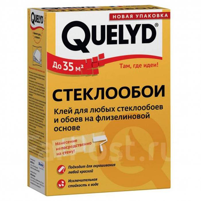 Виды и особенности клеев для обоев торговой марки quelyd