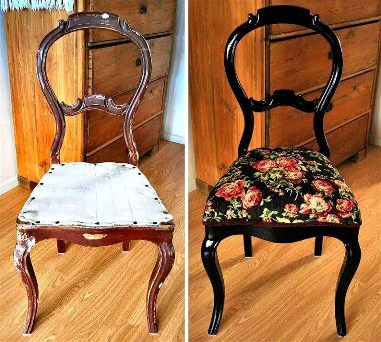 Реставрация деревянного старого стула своими руками: пошаговая инструкция