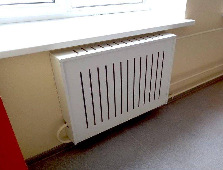 Декоративные решетки для радиаторов отопления: классификация и их виды