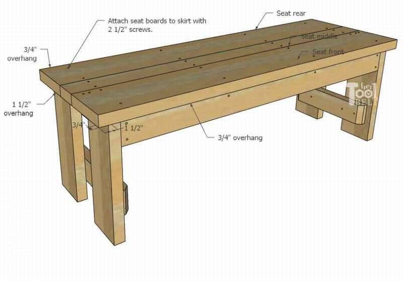 Скамейка для бани, материалы изготовления и инструменты