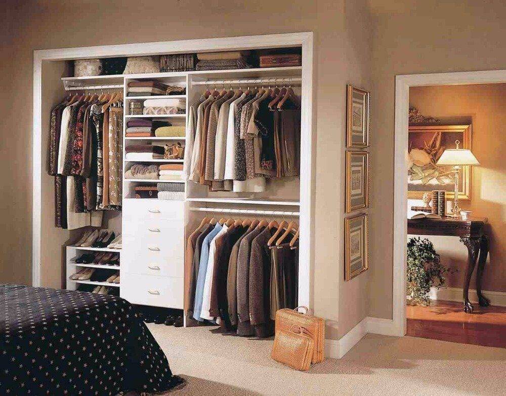 Виды и типы гардеробных комнат в квартире: варианты, аргументы за и против (фото)