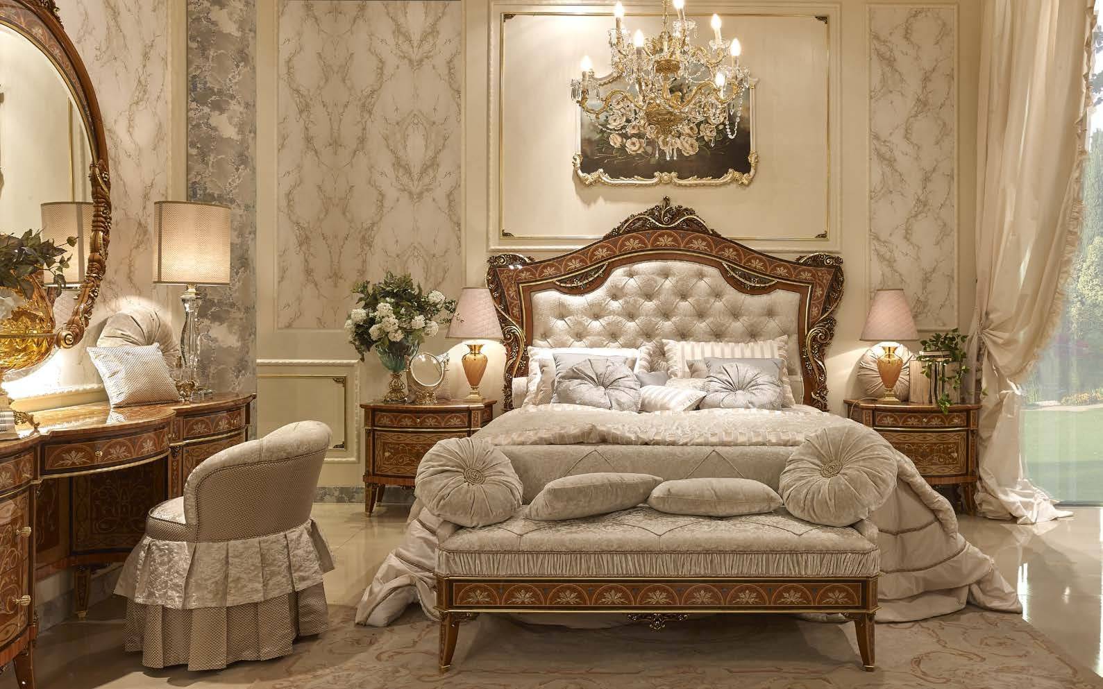 Спальни в итальянском стиле: современные, классические - 40 фото