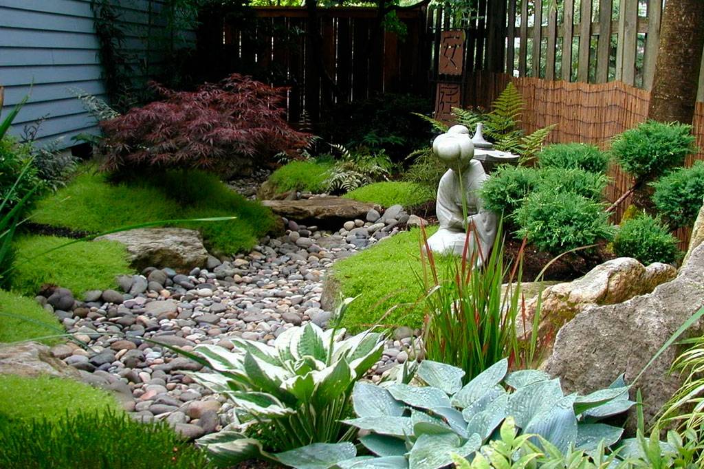 Сухой ручей в ландшафтном дизайне сада и пошаговая инструкция как сделать своими руками + фото поэтапно