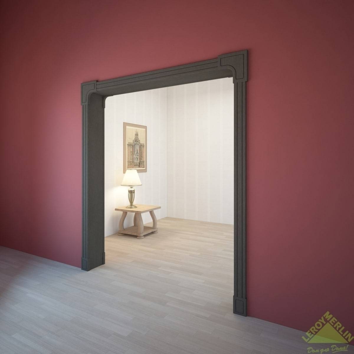 Дверной проем без двери: варианты оформления (105 фото идей)