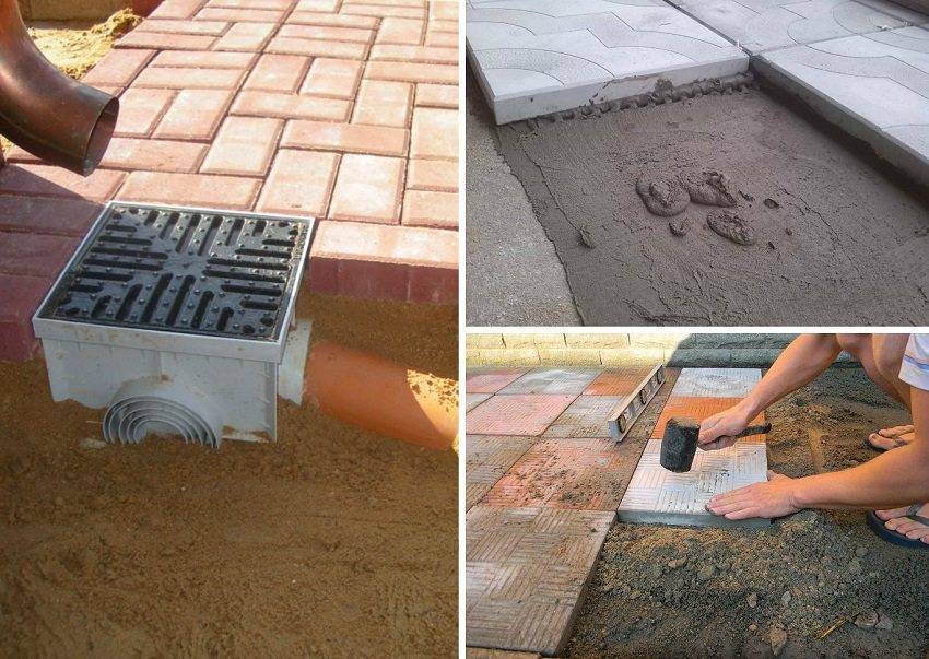 Укладка брусчатки - технология монтажа своими руками на разное основание ( бетонное, песок и другое )