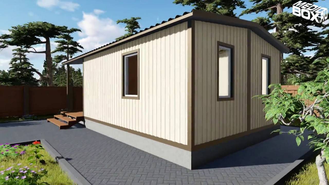 Модульные дома из блок контейнеров: варианты строительства, планировка, фото