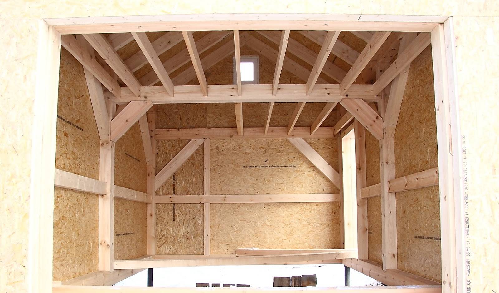 Как построить деревянный гараж своими руками: пошаговая инструкция
