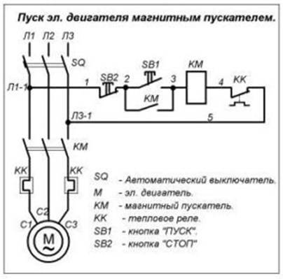 Тепловое реле для электродвигателя: особенности конструкции, виды, принцип работы и схемы подключения