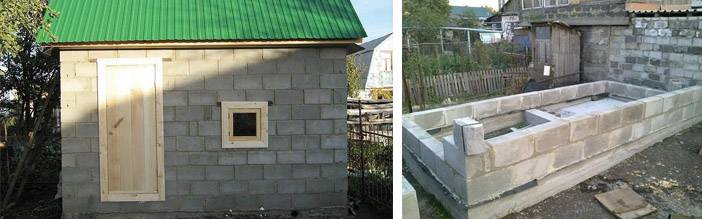 Баня из шлакоблока — разбор тонкостей строительства, утепления и отделки