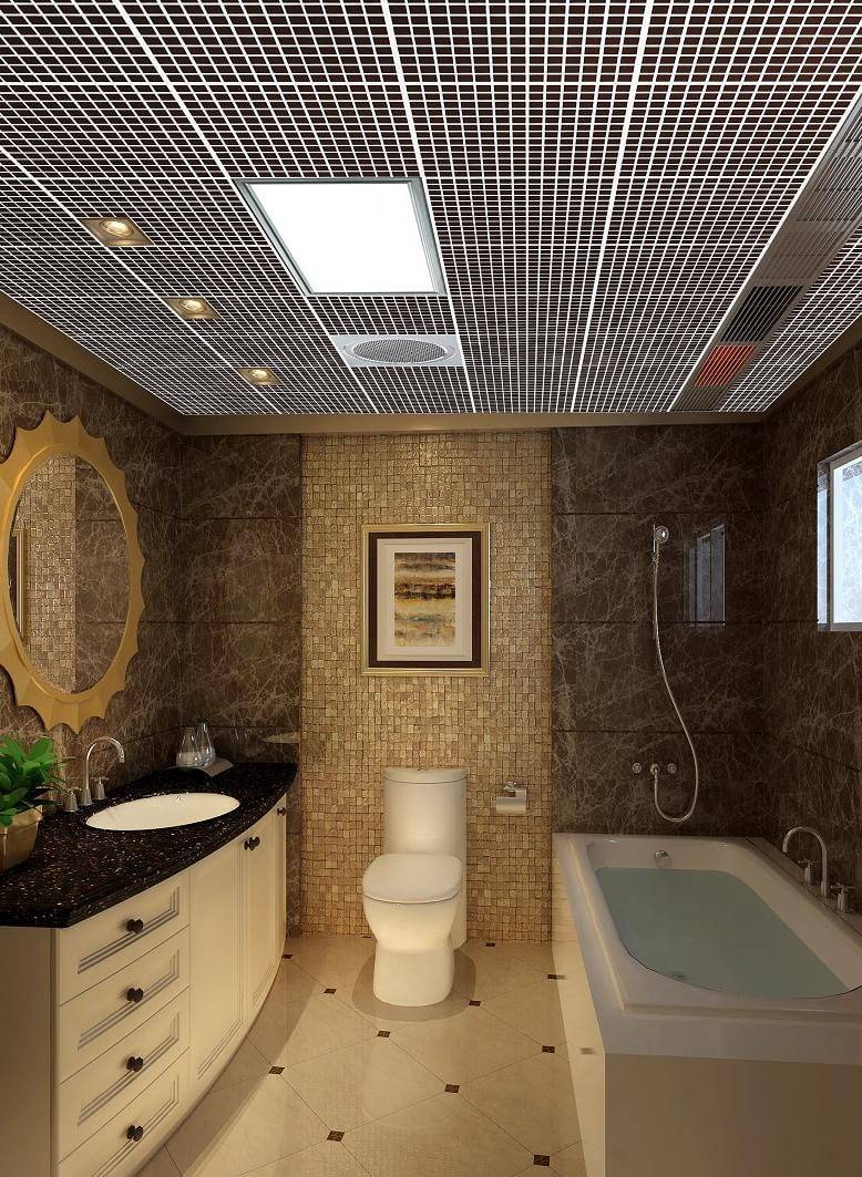Потолок в ванную комнату - какой лучше? лучшие варианты, монтаж!