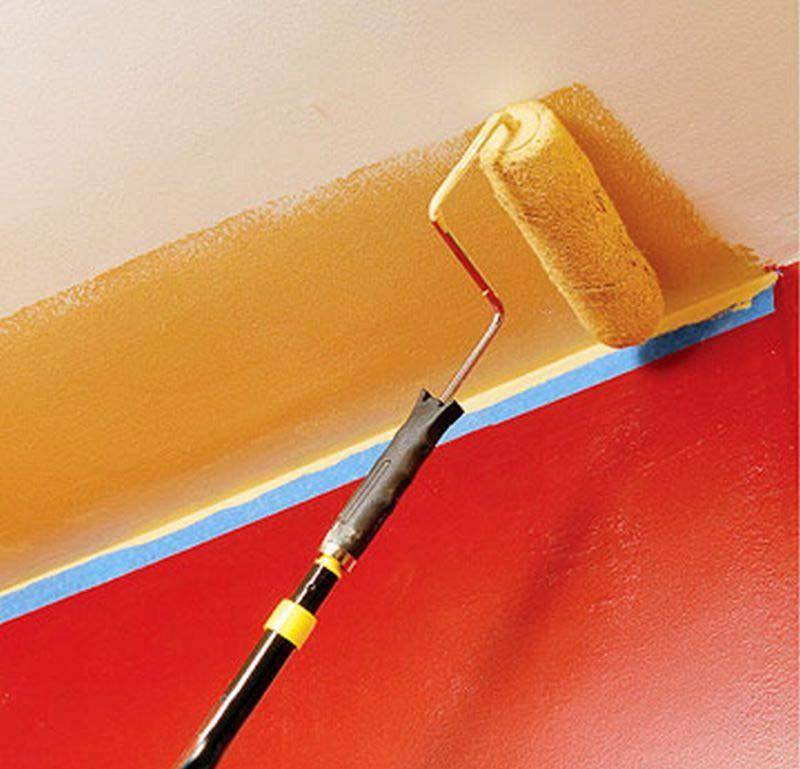 Как выбрать валик для покраски потолка водоэмульсионной краской