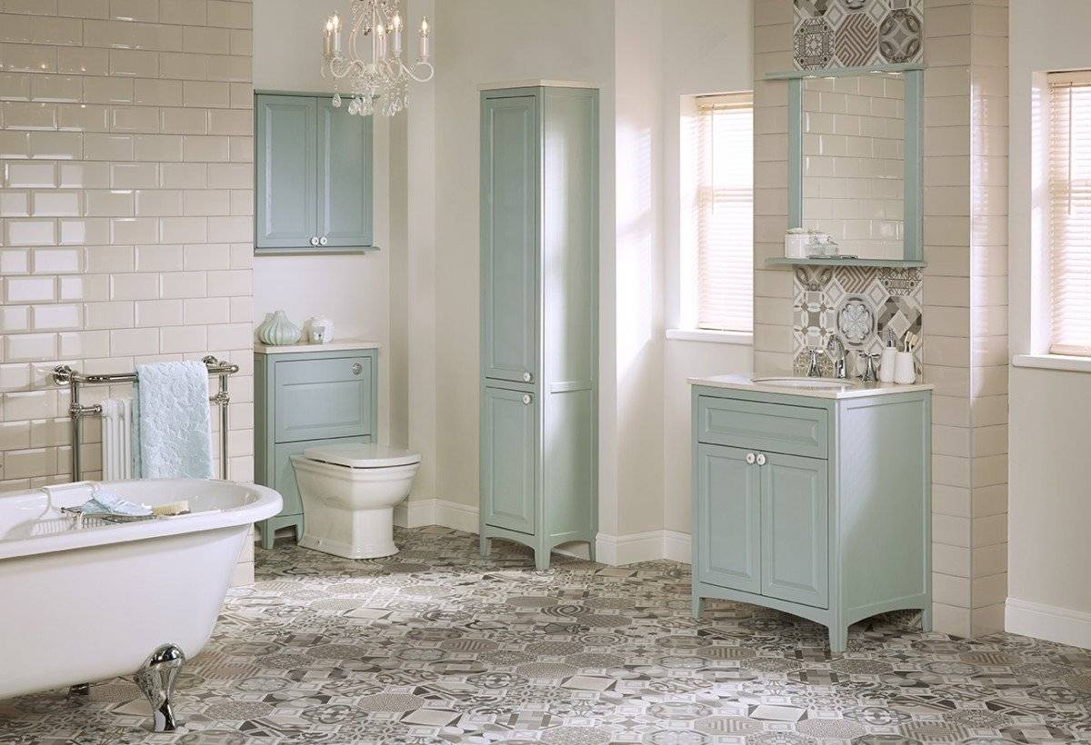 Дизайн ванной комнаты в стиле прованс – нежная романтика для души и тела (205+ фото)