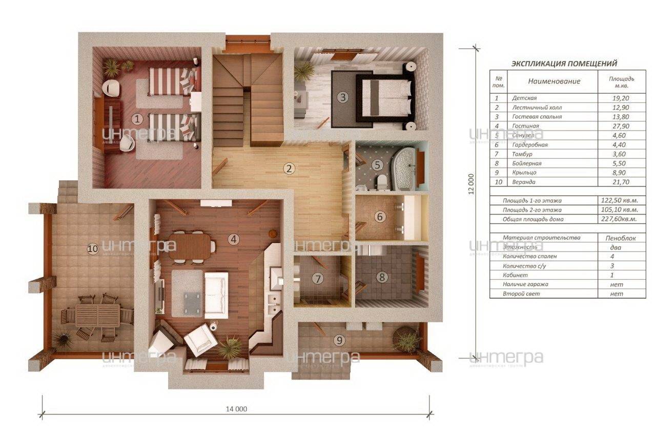 Планы двухэтажных домов: удачные проекты для комфортного проживания – советы по ремонту