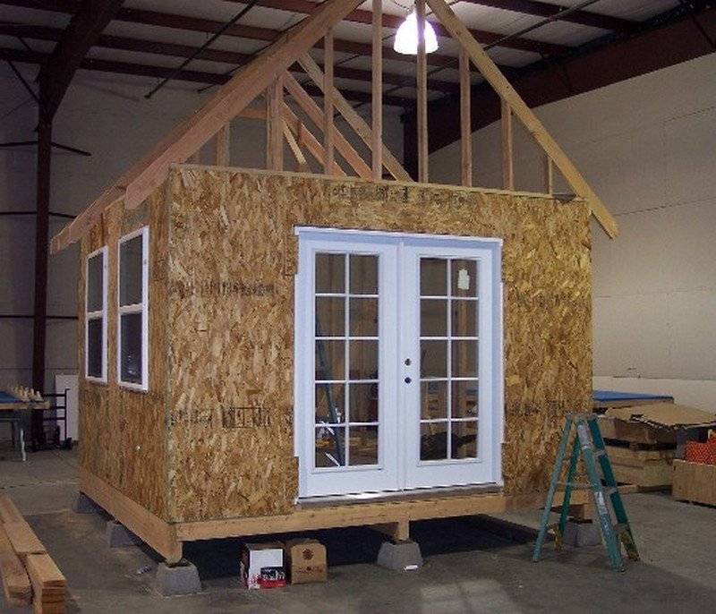 Как построить дачный домик своими руками пошаговая инструкция - деревянные дома