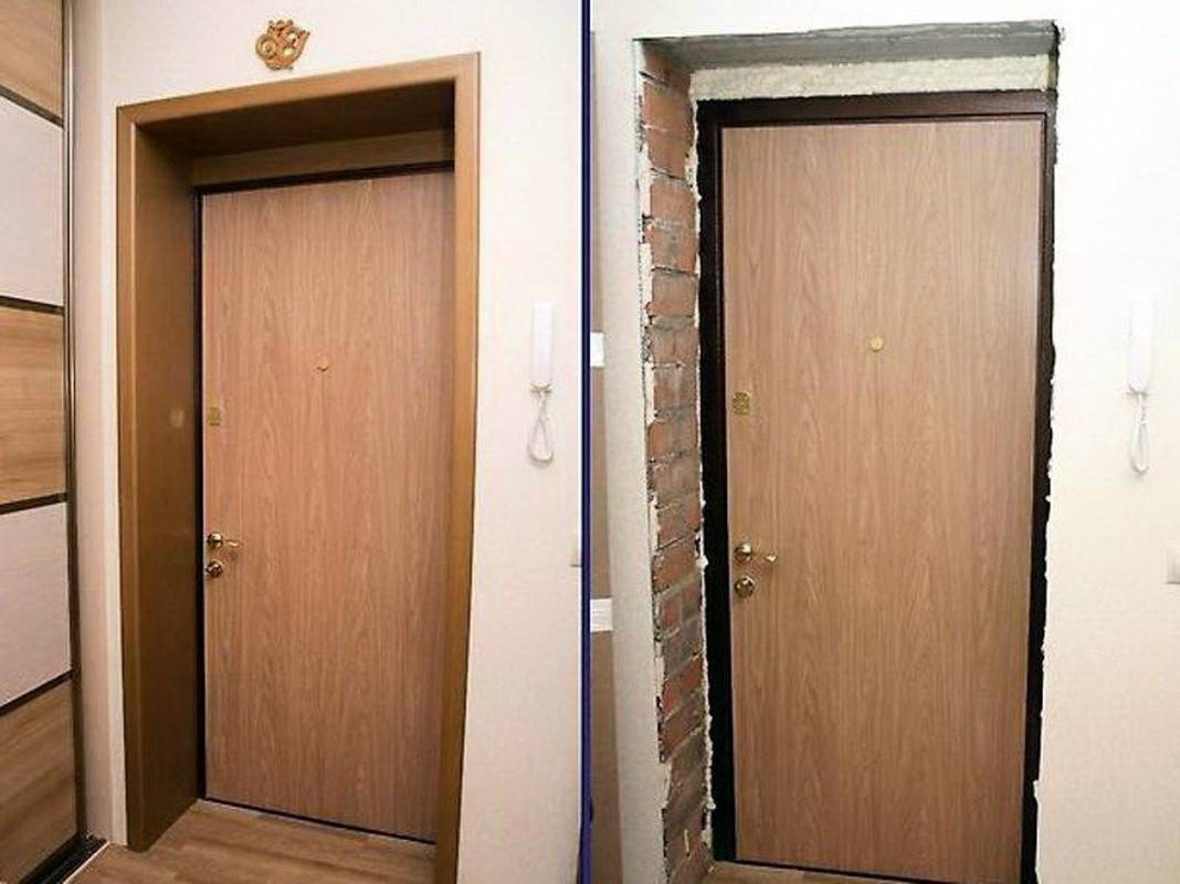 Дверные откосы из мдф панелей для входных дверей своими руками.