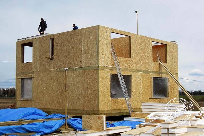 Построить дом из сип панелей: технология строительства из sip, видео, как строится такое жилье