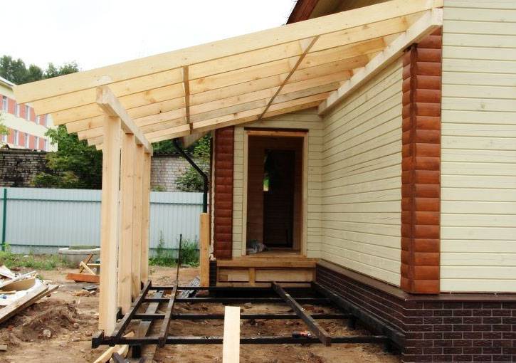 Пристройка к деревянному дому: варианты изготовления