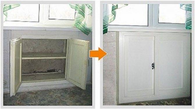 Холодильник под окном. как утеплить или переделать?