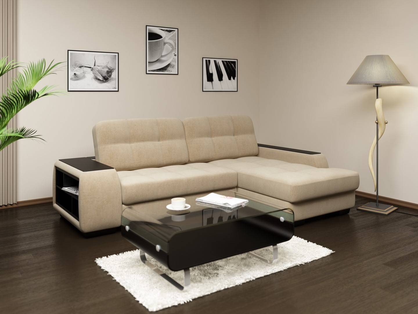 Два дивана в гостиной – особенности создания уютного пространства - 19 фото