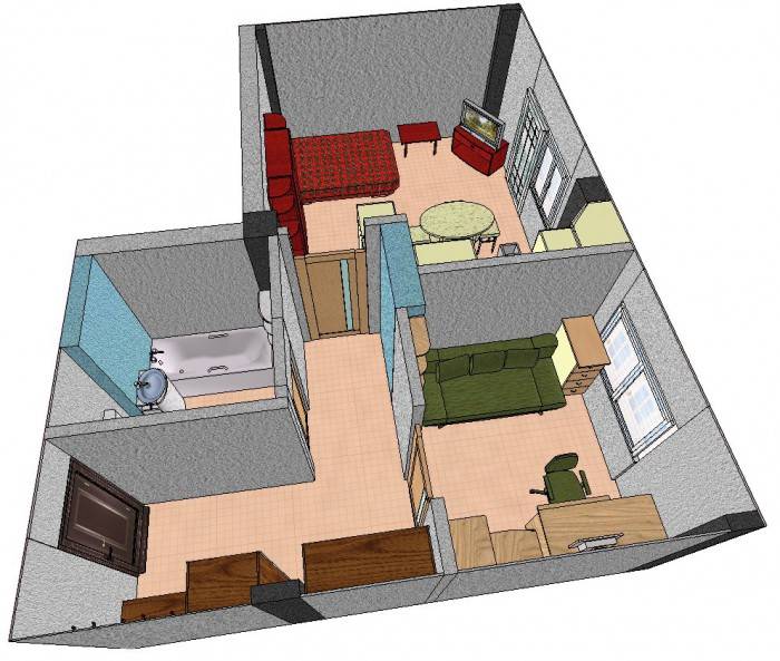 Как на законных основаниях переделать однокомнатную квартиру в двухкомнатную - building online