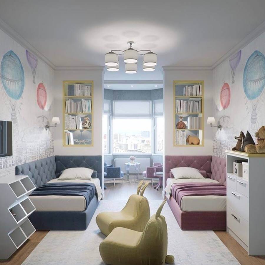 Дизайн интерьера комнаты для ребенка: варианты, подходы, идеи