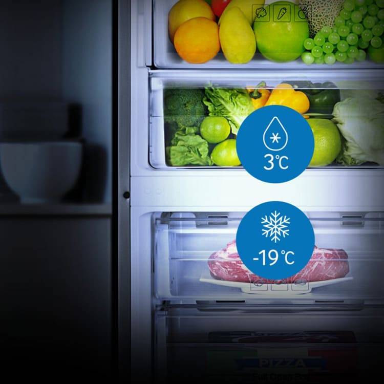 ❄ какая должна быть температура в холодильнике в разных зонах хранения