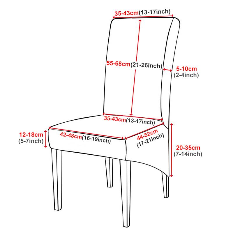 Чехлы на стулья: выбор схемы пошива и ткани, раскрой, примеры выкроек | строй легко